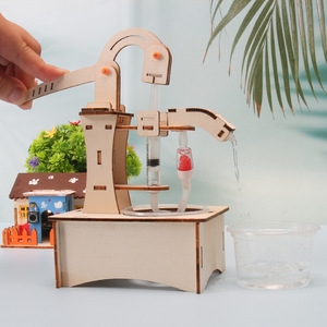 Hand Pressure Pump Manual Pressure Water Well Scientific Experimental Toy Children's Handmade Material Bag <strong>Set</strong> - Product Image 2