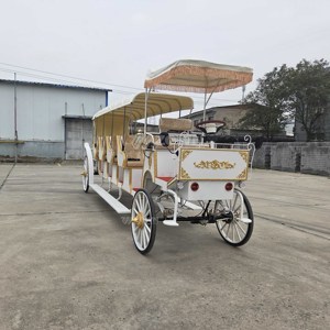 Elegante Carruaje Eléctrico de Cuatro Ruedas para Turismo, con Capacidad para 4 Pasajeros, Ideal para Puntos Turísticos - Product Image 4