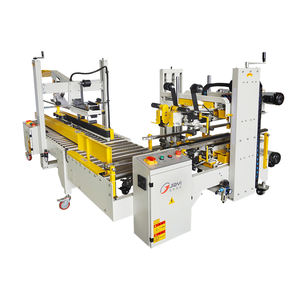 Sigillatrice Semiautomatica a Quattro Angoli per Scatole di Cartone con Nastro Adesivo a Freddo, Ideale per Imballaggi di Bevande - Vendita Calda dalla Fabbrica - Product Image 5