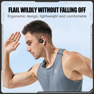 ONIKUMA <span class=keywords><strong>T25</strong></span> OWS Écouteurs de traduction Écouteurs sans fil Conduction d'air Noir Vert Sport Touch Headsets - Product Image 3