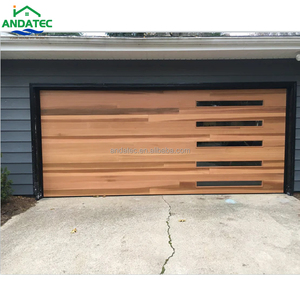 <span class=keywords><strong>Porte</strong></span> <span class=keywords><strong>de</strong></span> <span class=keywords><strong>garage</strong></span> sectionnelle moderne automatique, <span class=keywords><strong>isolée</strong></span> en mousse, en acier galvanisé, résistante au vent - Product Image 1