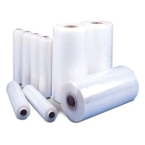 Película de Protección LLDPE Transparente de Buena Calidad, 45 cm, 20 micras, Película Estirable para Envolver y Empacar - Product Image 1