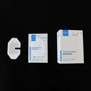 6x7cm sekali pakai Medis steril PU Film I.V. Cannula Fix Dressing IV perawatan luka transparan tahan air Dressing - Product Image 4