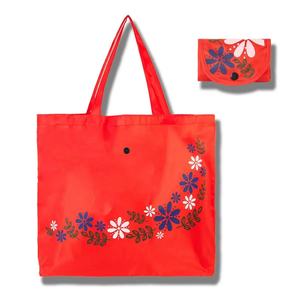 Reutilizable hombro Nylon dibujos animados grande plegable impermeable viaje portátil bolsa de compras de comestibles - Product Image 2