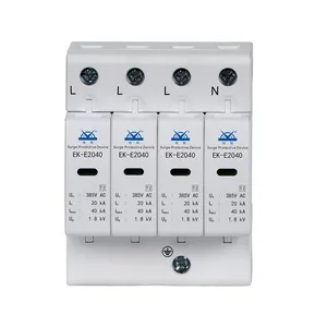 High Quality Surge Arrester Power 40ka 20ka 2P Type 1 Surge Protective Device Surge Protector