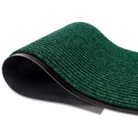 Tapis sur mesure à poils bouclés haute densité, anti-taches et anti-salissures, facile à nettoyer, pour entrée de maison ou d'hôtel