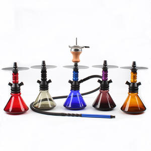 Vente en gros tuyau en aluminium Shisha narguilé portable en métal Shisha narguilé style moderne - Product Image 2