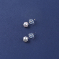 Pendientes de Perlas del Mar del Sur Akoya, Chapados en Oro de Grado AAA, para Mujer