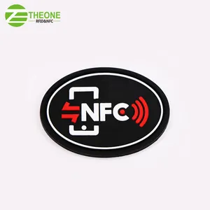 NFC silikon menü coaster yapıştırıcı ve QR kodu sipariş restoran