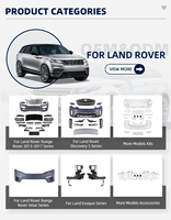 Pare-chocs avant LR040834-B/040839 sans trous pour capteurs radar avec trous de pulvérisation (grille argentée), apprêté pour LAND ROVER Freelander 2 2013-2015