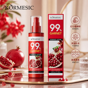 Loción de esencia de granada KORMESIC con certificación Bpom, 120 ml, 99% de esencia de granada, suero facial blanqueador, esencia iluminadora para una piel suave y luminosa - Product Image 2