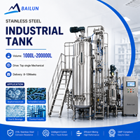Biorreactor de Escala Piloto SS316L de 10 l, Sistema de Fermentación Microbiológica Automatizado para Investigación y Desarrollo de Cultivos Microbianos de Laboratorio
