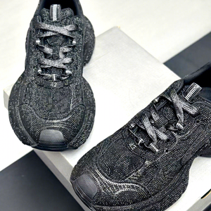Chunky Lace-up Sneakers Breathable Anti-Slip Casual Fashion Trend Walking <b>Shoes</b> - Product Image 5
