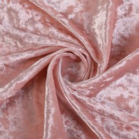 Vente en gros Glace Pilée Velours Tissu Tricoté Technique pour Canapé Tapisserie Robe Rideau Doublure Textile de Maison Sac Jouet