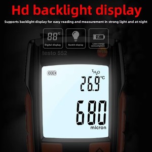 Vacuómetro Digital Testo 552i, Medidor de Vacío Absoluto Negativo, Hecho en Alemania - Product Image 2