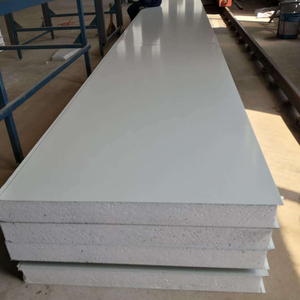 Ventes directes d'usine chambres froides entrepôt isolé 50/70/100mm feuilles de toit PU panneaux sandwich de toit en métal - Product Image 5