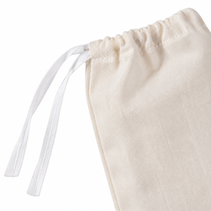 Sacs cadeaux en coton naturel avec cordon de serrage, logo personnalisé, emballage en gros pour bijoux, cosmétiques, cadeaux de mariage, vente au détail - Product Image 5