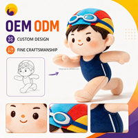 Peluche personnalisée : Créez votre propre marque de peluches, peluche pour anniversaire scolaire, poupée en peluche sur mesure