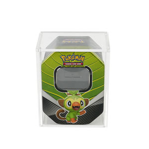 Caja de Almacenamiento y Exhibición de Tarjetas de Juego Pokémon Moderna, Mini Caja de Acrílico Personalizada - Product Image 2