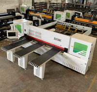 Scie à faisceau CNC en bois Scie à panneau de coupe électronique automatique à haute efficacité pour planche en bois massif avec logiciel de mise en page optimisé