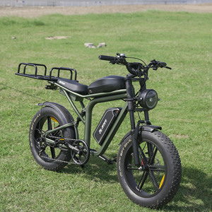 Bicicleta Eléctrica X80 de Fábrica China con Llantas Gruesas de 20 Pulgadas, OEM ODM, Bicicleta Eléctrica Urbana y de Montaña para Adultos, con Stock en Almacenes de Alemania y Estados Unidos - Product Image 5