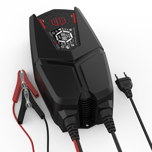 Chargeur de batterie intelligent 12V 24A pour voiture, moto, camping-car, batterie lithium AGM EFB, batterie au plomb-acide, écran LCD, testeur de désulfatation - Product Image 5