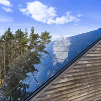 <strong>Best</strong> Thin Film Half Cell HJT IBC PERC BIPV Transparent <strong>Solar</strong> <strong>Roof</strong> <strong>Tile</strong> 48W-173W Customizable High Efficiency 18-21% 30-Year