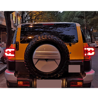 TT-ABC Prêt à expédier Accessoires de voiture à LED Feux arrière pour Toyota FJ Cruiser 2007-2015 Feux arrière fumés transparents
