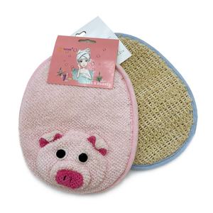 Esponja de lufa natural <span class=keywords><strong>para</strong></span> ducha corporal, baño, cocina, exfoliante, cepillo, guantes, plato exfoliante, cara facial, loofa lufa Luffa pad - Product Image 2