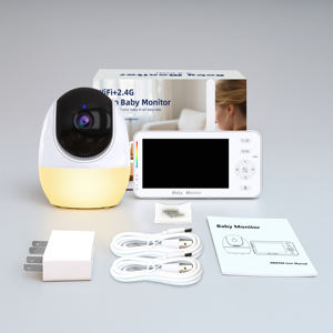 4.3 אוטומטי חכם דגם חדש wifi חכם צג צג בייבי צג וידאו אלחוטי עם מצלמה דיגיטלית 1080p ptz התינוק - Product Image 5