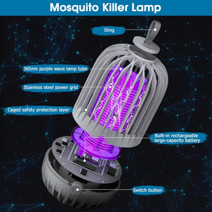 Máquina Láser para Matar Mosquitos, Eliminador de Insectos Inteligente con IA, Lámpara UV con Seguimiento por Radar para Control de Plagas de Alta Tecnología - Product Image 6