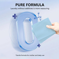 Nouvelle tendance : lessive en poudre écologique à base d'extraits végétaux, biodégradable, en bandelettes jetables et personnalisables