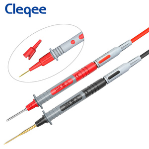 Cleqee P1033B Multimeter-Testsonden-Kabel-Kit mit 4-mm-Bananenstecker-Testleitungen für Drahts piercing - Product Image 4