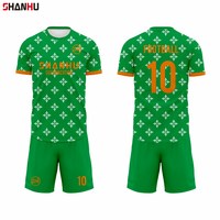 Maillot de football américain respirant personnalisé en polyester léger sublimé pour le sport universitaire, la remise en forme et l'équipement des athlètes