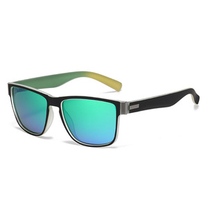 Lunettes de soleil polarisées pour hommes, monture carrée, UV400, pour sports de plein air, monture en plastique et métal, verres TAC - Product Image 4