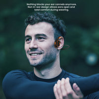 Écouteurs TWS ALOVA de style moderne, protection des oreilles ouvertes, écouteurs de sport, casque Bluetooth original pour la course à pied