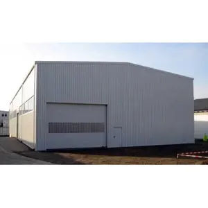Low Cost Steel Warehouse Prefabricated USA Standard Warehouse Design Outdoor Storage Building