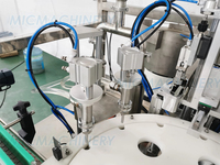Machine de remplissage rotative sous vide pour flacons en verre à bouchon automatique, machine de remplissage de flacons médicaux