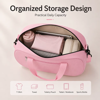 Sac de sport léger et personnalisé avec bandoulière réglable pour le yoga, la remise en forme, les sports, la danse, le ballet, la danse latine, pour femmes et filles