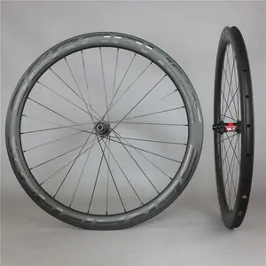 Seraph Uci Glossy Carbon Road 3K Twill Weave 47*27Mm Velg Clincher Wielset Centrale Vergrendeling Met 240S Hub