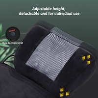 Top produit Portable Shiatsu pétrissage complet du corps Massage chaise Pad cou jambe dos coussin Compression de la chaleur-pour une utilisation à domicile bureau