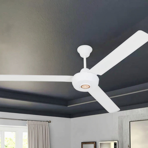 Ventilador de Techo Metálico de Alta Calidad de 56 Pulgadas con Motor AC, Control Mecánico, Plegable, 3 Aspas, para Hogar y Hotel, Nuevo - Product Image 5
