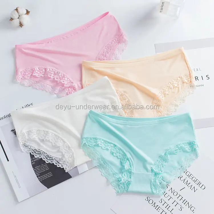 0.3 Dollar ZJR004 Series Fresh Style Top Good Quality Mix Colors girls' underwear