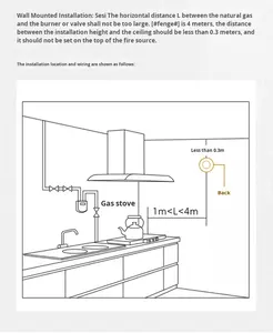 携帯用キッチン赤外線ガス漏れ検出器音/光アラーム付きシリコンセンサー家庭用18ヶ月保証 - Product Image 6