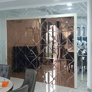 Miếng dán gạch phòng ăn họa tiết nghệ thuật thiết kế độc đáo hình giọt nước, gương trang trí tường phòng khách hiện đại cao cấp, kích thước lớn - Product Image 5