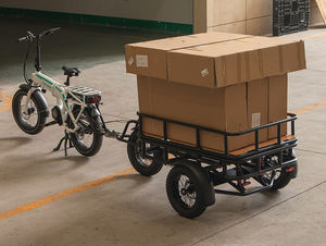 <span class=keywords><strong>Ebike</strong></span> cargo 16*4,0 Fat tire mascota perro al aire libre camping accesorios móvil comida viaje bicicleta eléctrica <span class=keywords><strong>remolque</strong></span> - Product Image 4