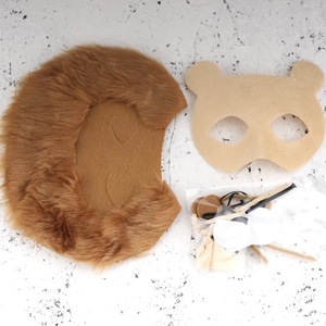 Máscaras de animales de dibujos animados para Halloween, máscaras con LED, León, zorro, <span class=keywords><strong>mapache</strong></span>, Pantera Rosa, Panda, gallo, unicornio, DIY para niños - Product Image 3