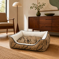 Lit pour chat et chien Pet Duke High Loft en mousse à mémoire de forme avec housse amovible, design orthopédique doux - Commandes en gros disponibles