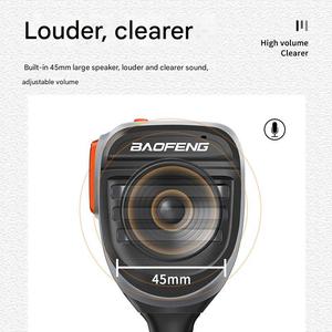 Di động Baofeng đài phát thanh phụ kiện kép ra mắt <span class=keywords><strong>PPT</strong></span> Key Micro chống thấm nước cho Walkie Talkie Baofeng uv9r 888S k Đầu loạt - Product Image 4