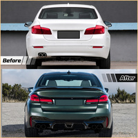 Kit carrosserie style M5CS 2023+ avec pare-chocs avant et arrière et capot pour BMW Série 5 F10 F18 2011-2017